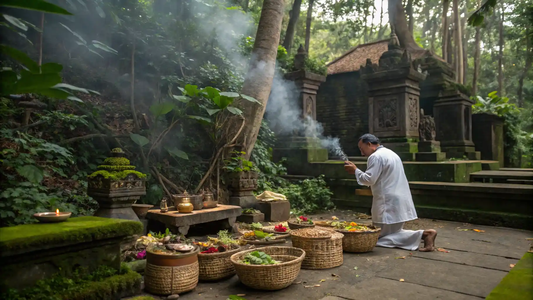 Sacred Balinese Plant Ceremonies | Bali Plant Medicine Retreat