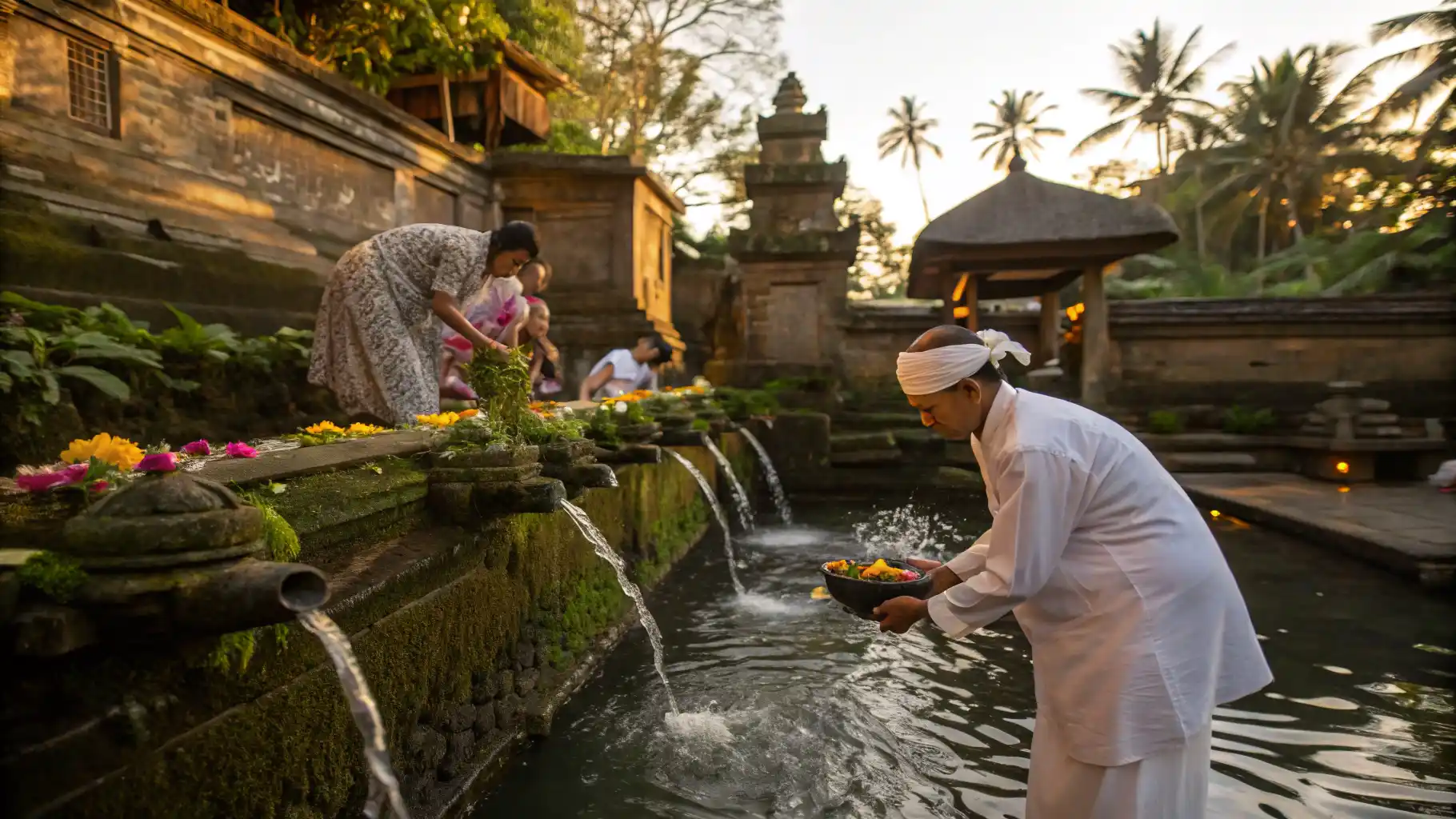 Sacred Water Temple Ceremonies | Bali Plant Medicine Retreat