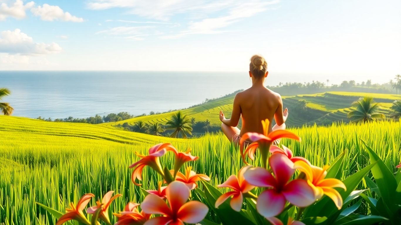 Psychedelic therapy retreat in Bali