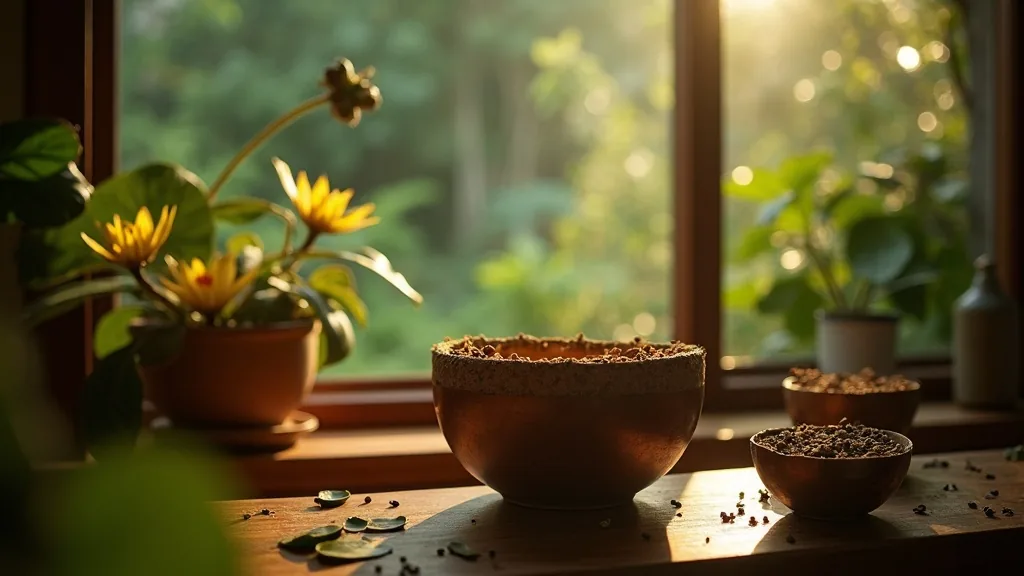 Sacred Plant Ceremony Retreat Bali Psilocybin Blue Lotus Rapé Cacao