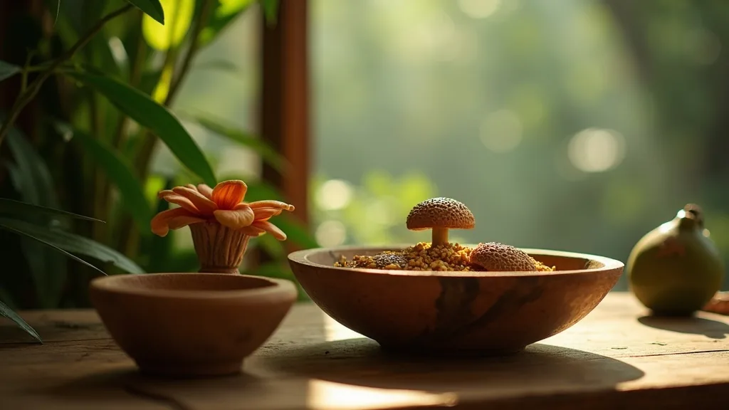 Sacred Plant Ceremony Retreat Bali With Psilocybin Blue Lotus Rapé Cacao In Jatiluwih